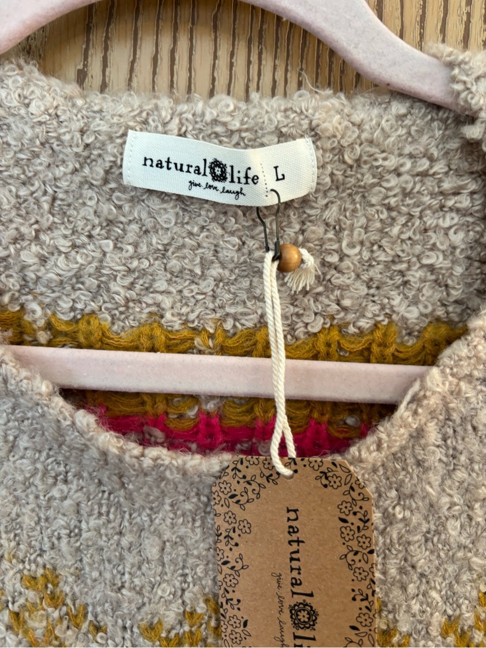 Natural Life Cropped Sweater NWT - Picture 3 of 8